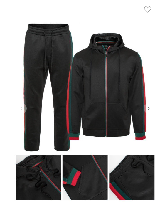 Big Size Track Set, Black